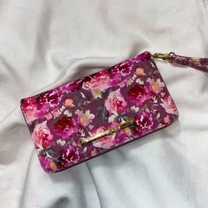 Betsey Johnson floral wallet wristlet